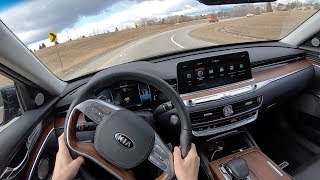 2019 Kia K900 Luxury VIP Package  POV First Impressions [upl. by Lizette]