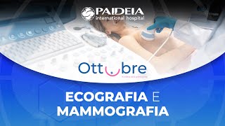 Ecografia e Mammografia  Prevenzione Senologica [upl. by Eirrehs214]