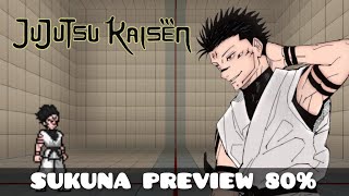 Mugen Char Sukuna Manga Preview 80 [upl. by Esnofla685]