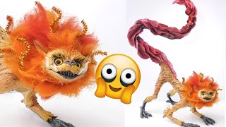 Sculpting Zouwu  From Fantastic Beasts  Polymer Clay Time Lapse Tutorial  Umarts [upl. by Nwadahs]