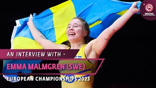 Jonna MALMGREN SWE wins the European gold medal at 53kg [upl. by Eruot]