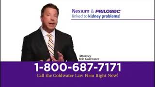 Goldwater Law Firm  Nexium amp Prilosec 2016 [upl. by Yrram]