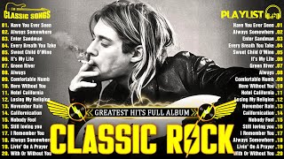 Nirvana Queen Guns N Roses Bon Jovi  Classic Rock 80s and 90s🔥Best Rock Music From 80s and 90s🤘 [upl. by Anerom]