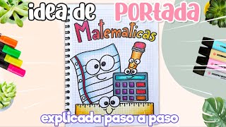 Portada de MATEMATICAS ✏️📗 [upl. by Eiramnerual]