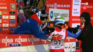 New World Record The Longest skijump ever  Anders Fannemel 2515 meters in Vikersund [upl. by Glennon]