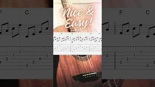 Easy Fingerstyle Arpeggio Pattern For Acoustic Guitar [upl. by Laux]