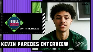 Kevin Paredes Interview Moving from DC United to VfL Wolfsburg  Futbol Americas [upl. by Thatcher]