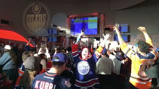 Edmonton Oilers vs Dallas Stars  Game 6  Final Minute at Molson Hockey House [upl. by Ynos]