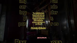 spinoza español filosofia frases torino italia [upl. by Adiaros]