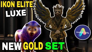 AVAKIN LIFE  NEW ITEMS   IKON ELITE LUXE  GOLD EXTERNAL ELEGANCE ITEMS SET  FASHION SHOWCASE 1 [upl. by Eillil96]