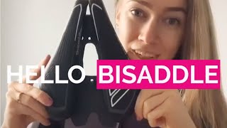 Say Goodbye to Bike Saddle Pain with The Adjustable Width Custom Fit BISADDLE [upl. by Eul742]