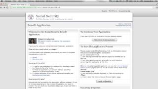 How to Apply for Social Security Retirement Online [upl. by Marybeth]