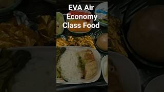 EVA Air Economy Class ✈️ Food Toronto Taipei travel flight economyclass [upl. by Henricks]