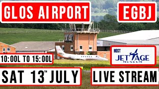 Glos Airport EGBJ  Sat 13th July  1000L✈️ [upl. by Llenet]