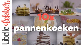 10x originele pannenkoeken geslaagde combinaties en creatieve inspiratie [upl. by Einaffit]