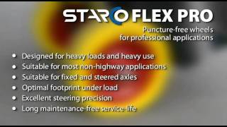 STARCO FLEX PRO  puncturefree wheels English unnarrated [upl. by Valerie]