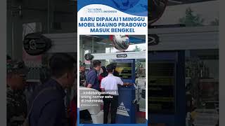 Mobil Maung Kepresidenan Prabowo Masuk Bengkel Padahal Baru Dipakai 1 Minggu Ini Penjelasannya [upl. by Dorr]