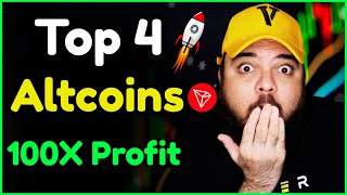 🚀 TOP 4 ALTCOINS FOR 100X 🔥New Narrative [upl. by Henning663]