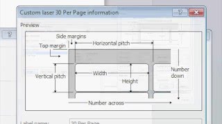 How To Make Custom Label Templates In Microsoft Word [upl. by Petrina334]