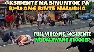 KARUMAL DUML NA SINAPIT NG DALAWANG BUCANA VLOGGER BLI ANG BINTE SINUNTOK PA FULL VIDEO [upl. by Sineray]