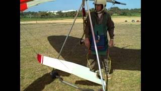 Collision Between A Remote Control Airplane And A Hang Glider At Torrey Pines [upl. by Clancy162]