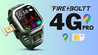 Budget quot4G Callingquot Smart Watch  Fireboltt 4G Pro Review [upl. by Nahtanaj16]