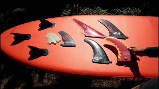 Learn about different types of stand up paddle board fins [upl. by Jit]