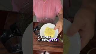 Como Hacer Pesto de Albahaca cortos recetas pesto [upl. by Salisbury]