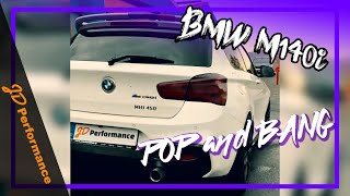 BMW M140i Pop and Bang im Sportmodus I JD Performance [upl. by Ahab]