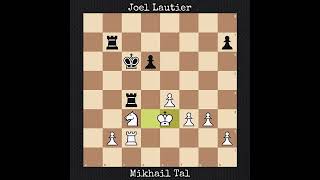 Mikhail Tal vs Joel Lautier  Barcelona ESP 1992 [upl. by Adnwahs]