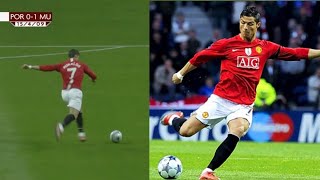 Ronaldo Goal vs Porto  UCL 200809 mancheterunited [upl. by Trenna948]