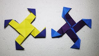 Craft a DEADLY Paper Ninja Star in MINUTES [upl. by Lodmilla]