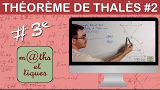 Appliquer le théorème de Thalès 2  Troisième [upl. by Hardy]