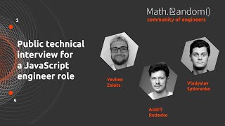 Public Technical Interview for a JavaScript Engineer Role  Публичное собеседование JavaScript [upl. by Nnyltak877]