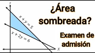 EXCEPCIONAL problema de áreas sombreadas  Examen de admisión [upl. by Haianeb249]