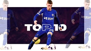 Top 10 BEST Goal Scorer Of The Premier League’s 20242025 [upl. by Rialcnis]