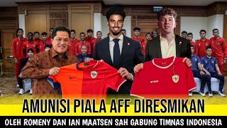 DUA MESIN GOLL DIRESMIKAN  PAK ERICK THOHIR SAH KAN DUO STRIKER GABUNG TIMNAS INDONESIA [upl. by Fugere]