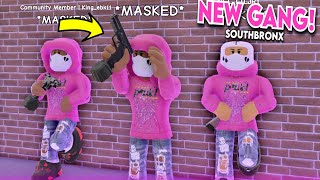 I BECAME A GANG LEADER IN THIS NEW SOUTH BRONX ROBLOX HOOD GAME [upl. by Nylatsyrk468]