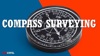 SampG M1  Compass Surveying  Prismatic amp Surveyors compass  Bearing amp Meridian [upl. by Lacey]