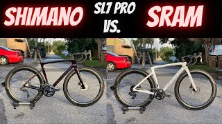 SPECIALIZED TARMAC SL7 PRO SRAM vs SHIMANO WHICH BIKE IS RIGHT FOR YOU [upl. by Wivina]