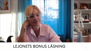 LEJONETS BONUS LÄSNING FÖR NOVEMBER 2024 [upl. by Nedyaj]