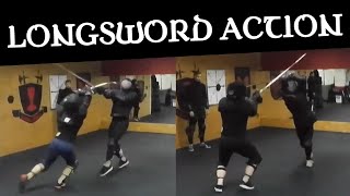 Advanced swordfighting from Krakowska Szkoła Fechtunku 3 [upl. by Aerahs482]