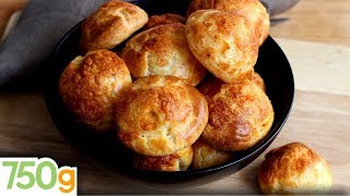 Recette facile des Gougères au fromage  750g [upl. by Attenahs]