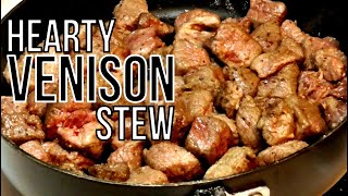 Venison Stew Crock Pot Style Quick and Easy [upl. by Tilney]