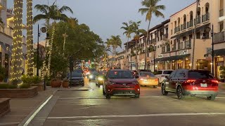 Exploring Naples Florida  The charm of 5th Ave at night [upl. by Cima]