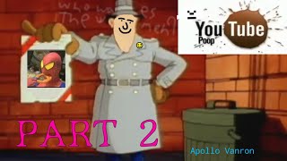 YTP  Part 2 Inspector gadget goes to London Eggland Trimmed for copyright [upl. by Daloris522]