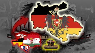 AUSTRIA Creates SUPER GERMANY  HOI4 Kaiserreich Austrian Empire Timelapse [upl. by Haramat]