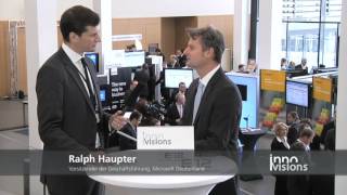 Interview mit Ralph Haupter von Microsoft Deutschland über Enterprise 20 [upl. by Osborne]