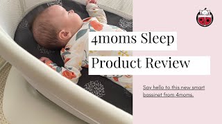 4moms mamaRoo Sleep Bassinet Review  Instagram [upl. by Hahseram]