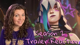 ARCANE SEASON 2 Teaser and Trailer Reaction [upl. by Melesa]